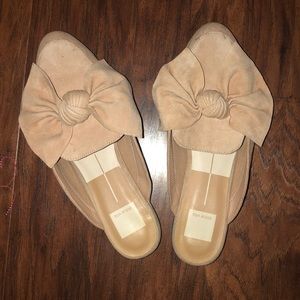 Dolce Vita suede slip on mules